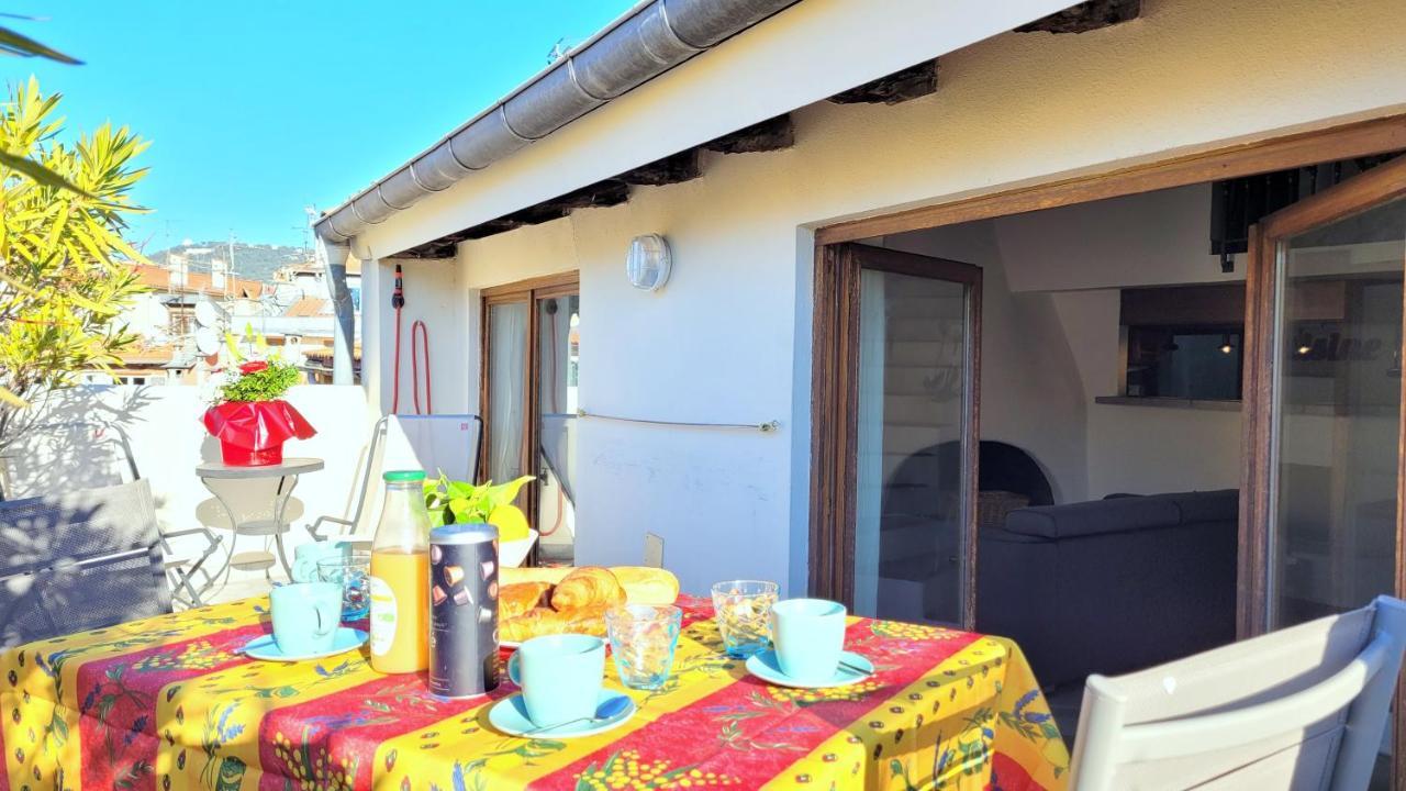 Ze Perfect Place - Appartement De Charme Nicois - 2 Chb & 2 Sdb - Ac - Terrasse - Vieux ニース エクステリア 写真