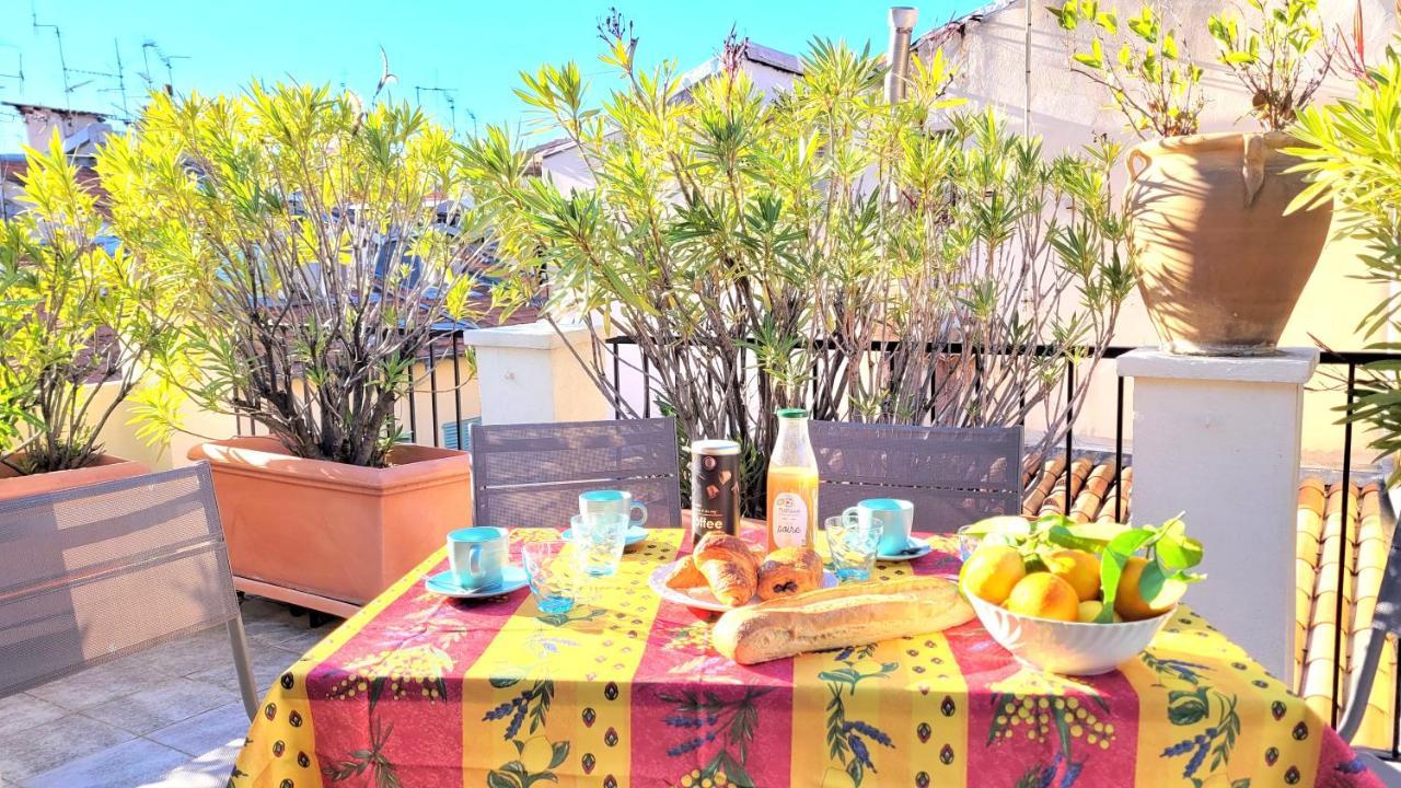 Ze Perfect Place - Appartement De Charme Nicois - 2 Chb & 2 Sdb - Ac - Terrasse - Vieux ニース エクステリア 写真
